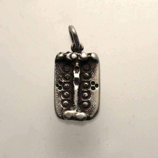 pendentif en argent massif